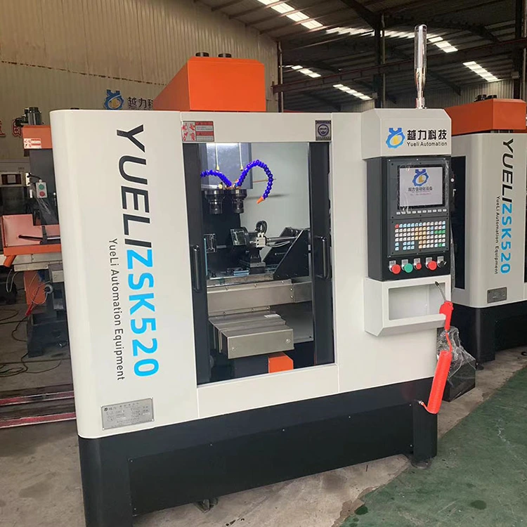 4. Eksenli CNC Delme Kılavuz Çekme Freze Makinesi